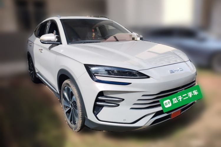 Used BYD Song PLUS New Energy 2024 HONOR Edition DM-i 71km Luxury Model Front Right 45 Deg