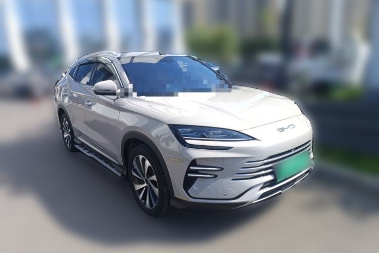 Used BYD Song PLUS New Energy 2024 HONOR Edition DM-i 71km Luxury Model Front Right 45 Deg