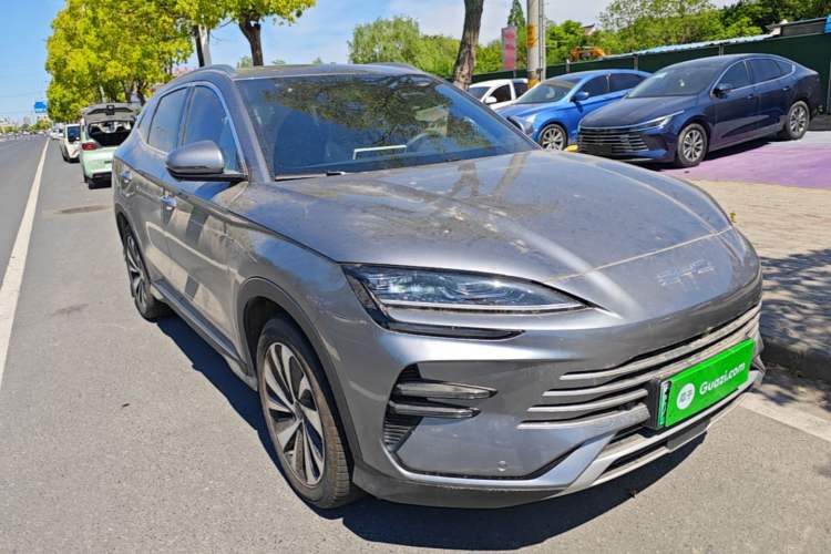 Used BYD Song PLUS New Energy 2024 HONOR Edition DM-i 110km Flagship Model Front Right 45 Deg
