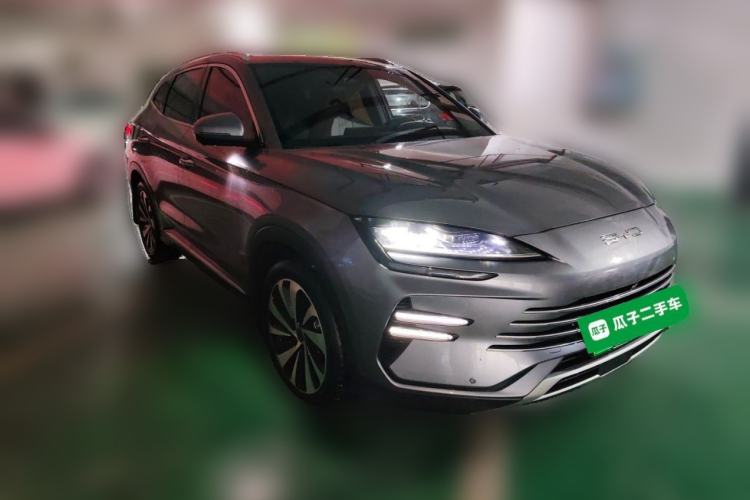 Used BYD Song PLUS New Energy 2024 HONOR Edition DM-i 110km Flagship Model Front Right 45 Deg