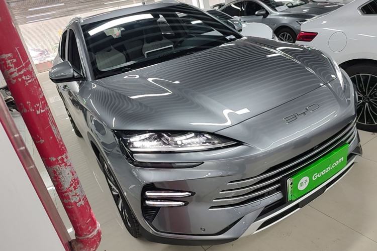 Used BYD Song PLUS New Energy 2024 HONOR Edition DM-i 110km Flagship Model Front Right 45 Deg