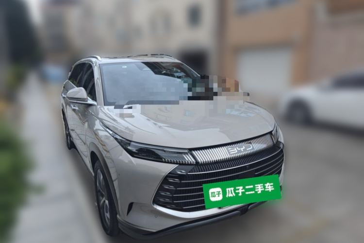 Used BYD Song PLUS New Energy 2024 HONOR Edition DM-i 110km Flagship PLUS Front Right 45 Deg