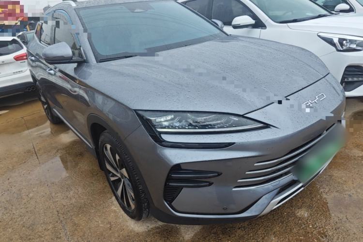Used BYD Song PLUS New Energy 2024 HONOR Edition DM-i 150km Flagship PLUS Front Right 45 Deg
