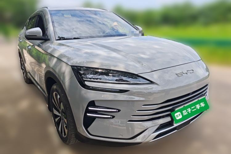 Used BYD Song PLUS New Energy 2024 HONOR Edition DM-i 110km Flagship Model Front Right 45 Deg