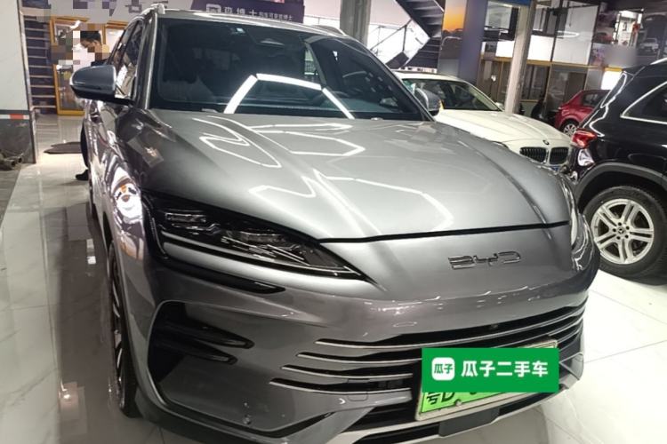 Used BYD Song PLUS New Energy 2024 HONOR Edition DM-i 150km Flagship PLUS Front Right 45 Deg