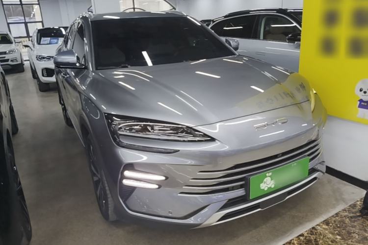 Used BYD Song PLUS New Energy 2024 HONOR Edition DM-i 110km Flagship Model Front Right 45 Deg