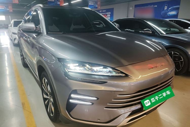 Used BYD Song PLUS New Energy 2024 HONOR Edition DM-i 110km Flagship Model Front Right 45 Deg