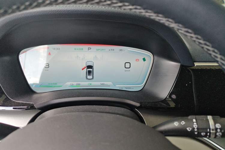 Used BYD Song PLUS New Energy 2024 Honor Edition EV 520km Premium Model Instrument Cluster