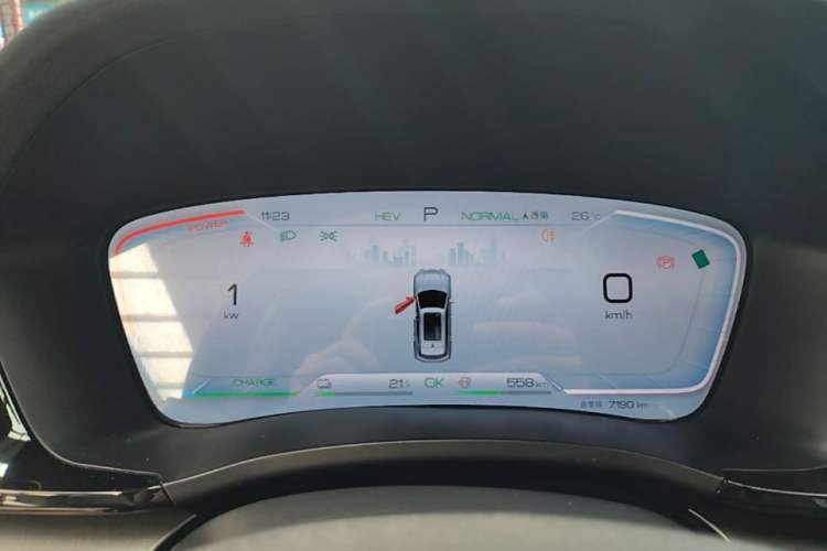 Used BYD Song PLUS New Energy 2024 HONOR Edition DM-i 110km Flagship Model Instrument Cluster