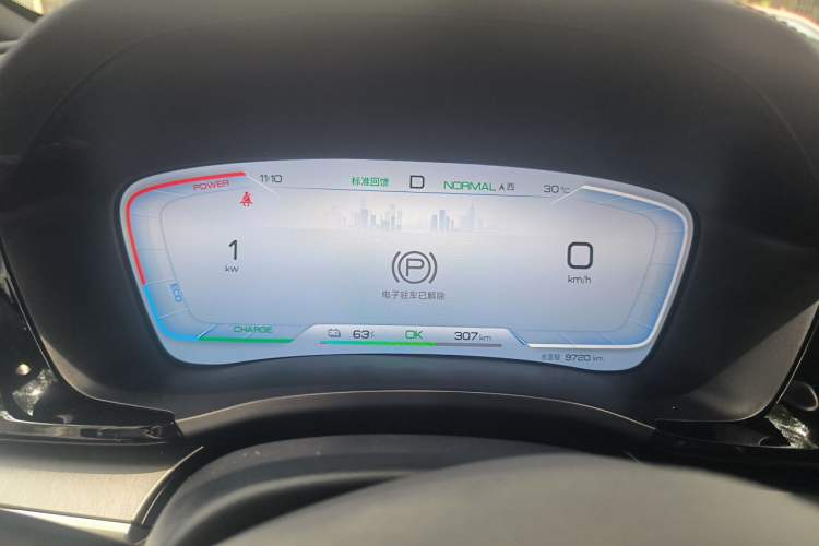 Used BYD Song PLUS New Energy 2024 Honor Edition EV 520km Premium Model Instrument Cluster