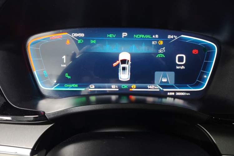 Used BYD Song PLUS New Energy 2024 HONOR Edition DM-i 150km Flagship PLUS Instrument Cluster