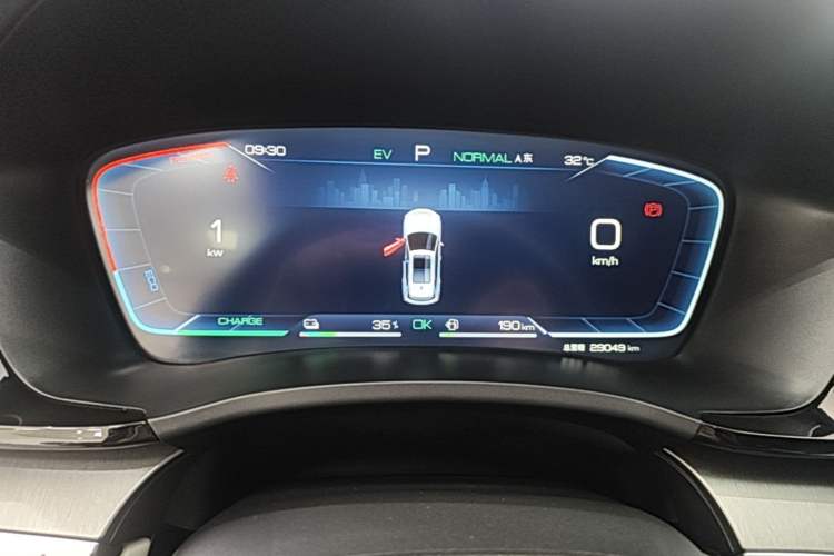 Used BYD Song PLUS New Energy 2024 HONOR Edition DM-i 110km Flagship Model Instrument Cluster