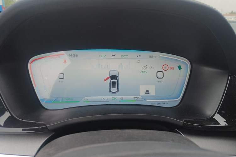 Used BYD Song PLUS New Energy 2024 HONOR Edition DM-i 110km Flagship PLUS Instrument Cluster