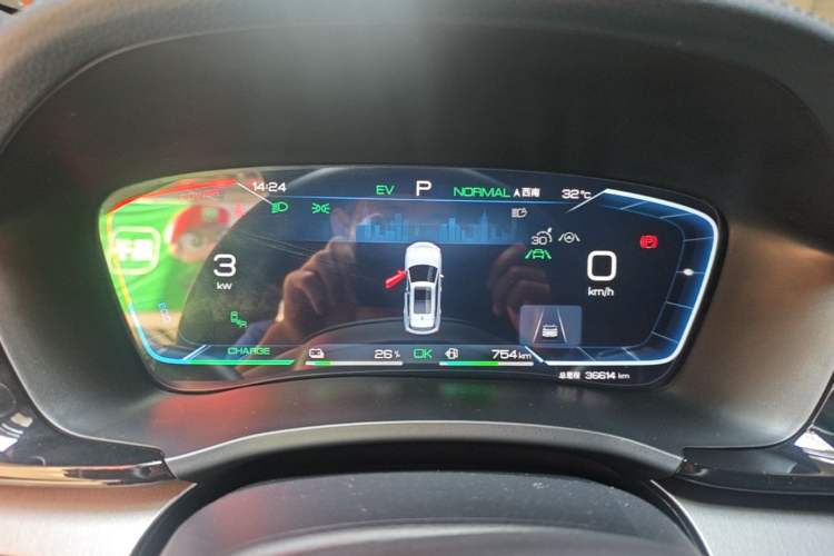 Used BYD Song PLUS New Energy 2024 HONOR Edition DM-i 150km Flagship PLUS Instrument Cluster