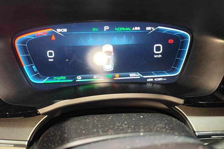 Used BYD Song PLUS New Energy 2024 HONOR Edition DM-i 110km Flagship Model Instrument Cluster