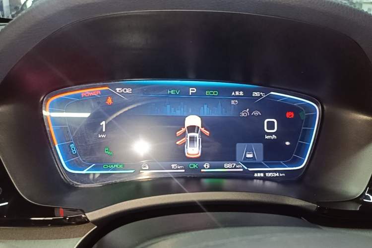 Used BYD Song PLUS New Energy 2024 HONOR Edition DM-i 150km Flagship PLUS Instrument Cluster
