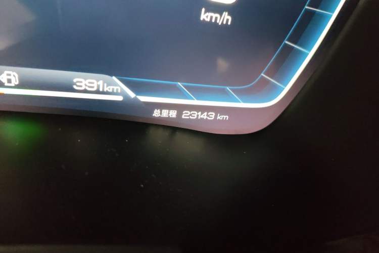 Used BYD Song PLUS New Energy 2024 HONOR Edition DM-i 110km Flagship Model Odometer Close Up