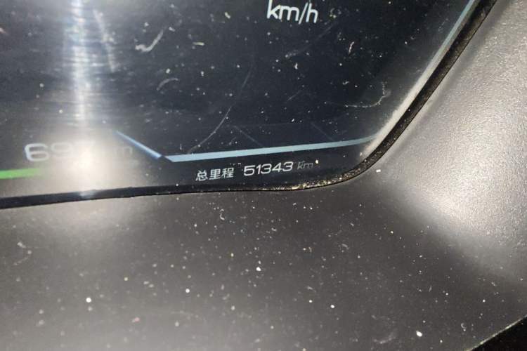 Used BYD Song PLUS New Energy 2024 HONOR Edition DM-i 110km Flagship Model Odometer Close Up