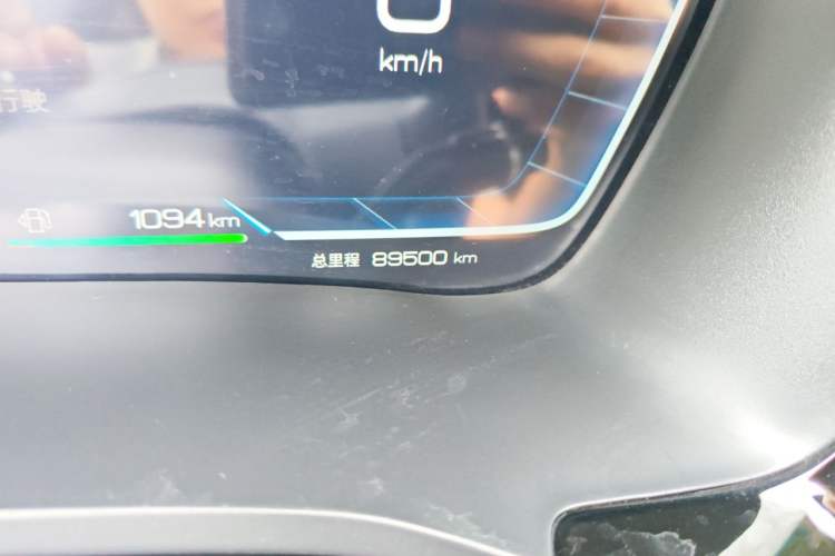 Used BYD Song PLUS New Energy 2024 HONOR Edition DM-i 110km Flagship Model Odometer Close Up