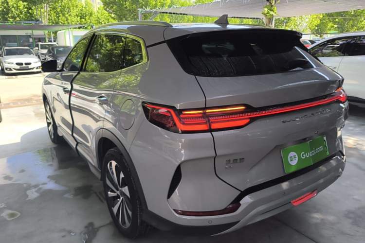 Used BYD Song PLUS New Energy 2024 Honor Edition EV 520km Premium Model Rear Left 45 Deg