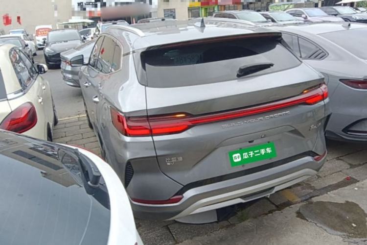 Used BYD Song PLUS New Energy 2024 Honor Edition EV 520km Premium Model Rear Left 45 Deg