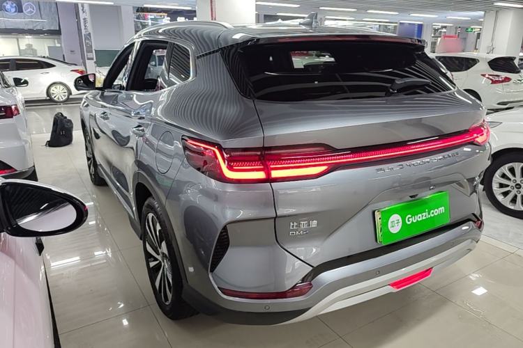 Used BYD Song PLUS New Energy 2024 HONOR Edition DM-i 110km Flagship Model Rear Left 45 Deg
