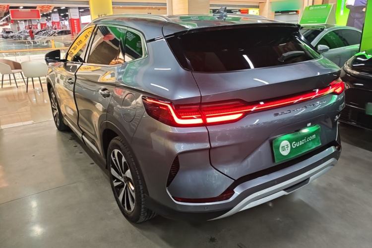 Used BYD Song PLUS New Energy 2024 HONOR Edition DM-i 110km Flagship Model Rear Left 45 Deg