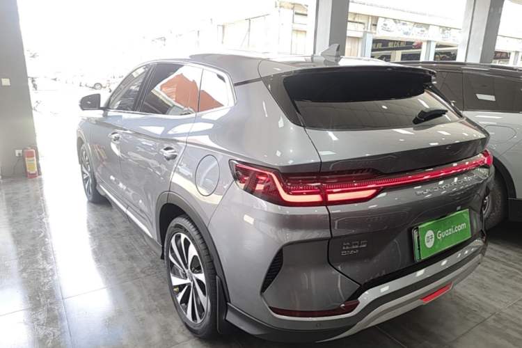 Used BYD Song PLUS New Energy 2024 HONOR Edition DM-i 110km Flagship Model Rear Left 45 Deg