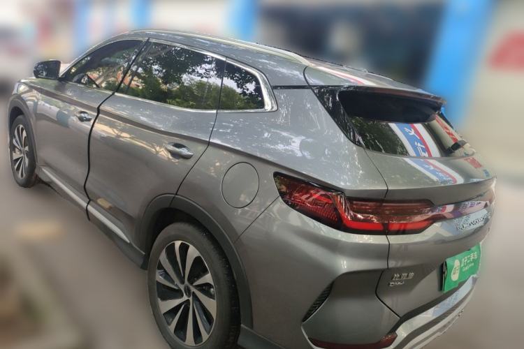 Used BYD Song PLUS New Energy 2024 HONOR Edition DM-i 110km Flagship PLUS Rear Left 45 Deg