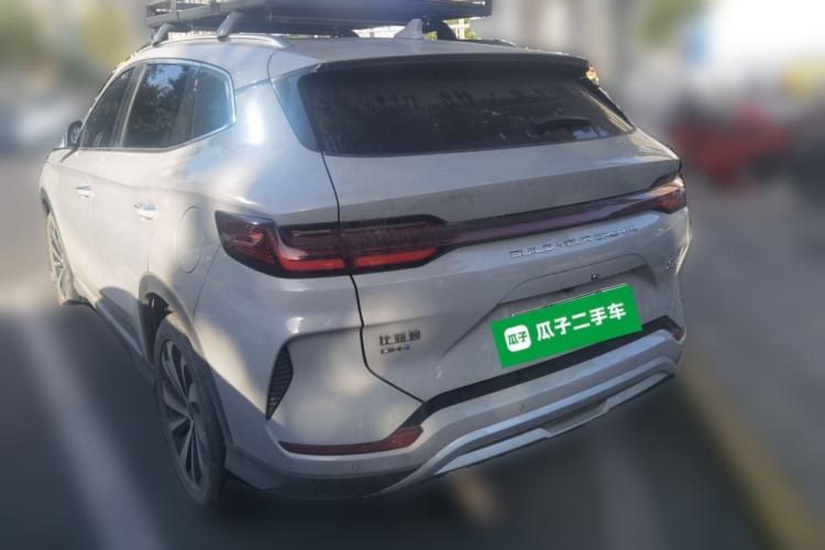 Used BYD Song PLUS New Energy 2024 HONOR Edition DM-i 110km Flagship PLUS Rear Left 45 Deg