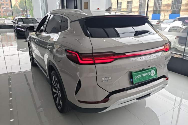 Used BYD Song PLUS New Energy 2024 HONOR Edition DM-i 110km Flagship PLUS Rear Left 45 Deg