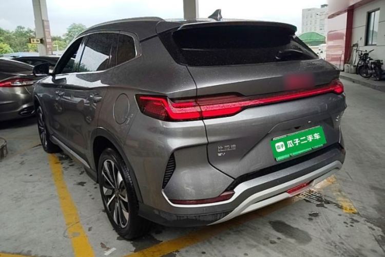 Used BYD Song PLUS New Energy 2024 Honor Edition EV 520km Flagship Model Rear Left 45 Deg