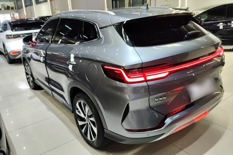 Used BYD Song PLUS New Energy 2024 HONOR Edition DM-i 110km Flagship PLUS Rear Left 45 Deg