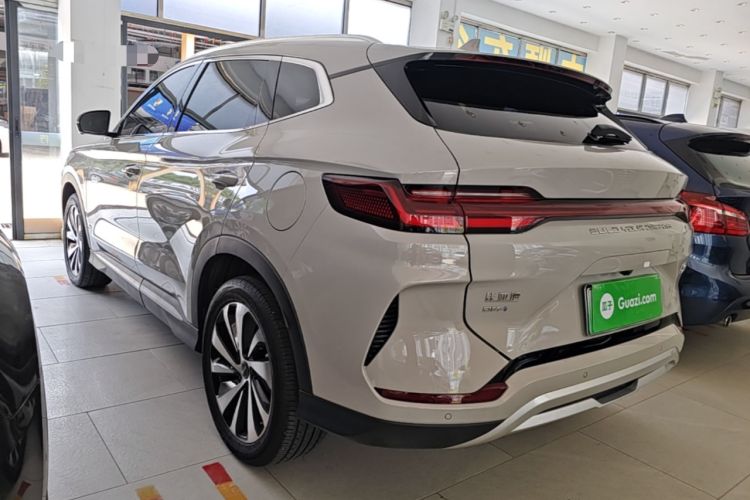Used BYD Song PLUS New Energy 2024 HONOR Edition DM-i 150km Flagship PLUS Rear Left 45 Deg