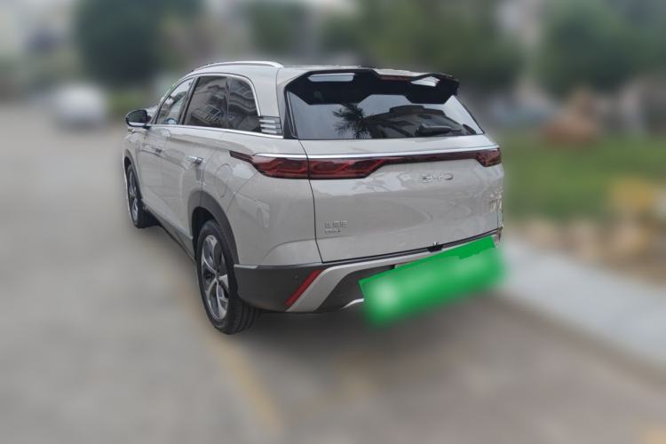 Used BYD Song PLUS New Energy 2024 HONOR Edition DM-i 110km Flagship PLUS Rear Left 45 Deg