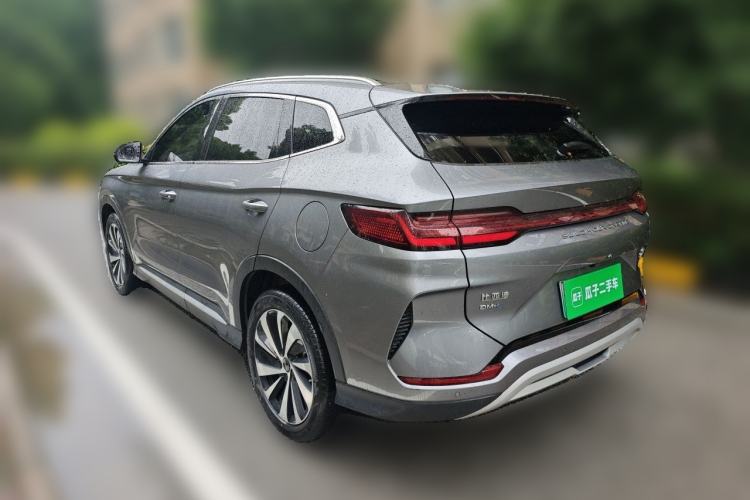 Used BYD Song PLUS New Energy 2024 HONOR Edition DM-i 110km Flagship PLUS Rear Left 45 Deg