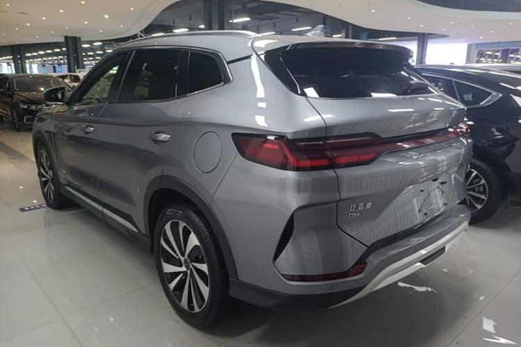 Used BYD Song PLUS New Energy 2024 HONOR Edition DM-i 110km Flagship PLUS Rear Left 45 Deg