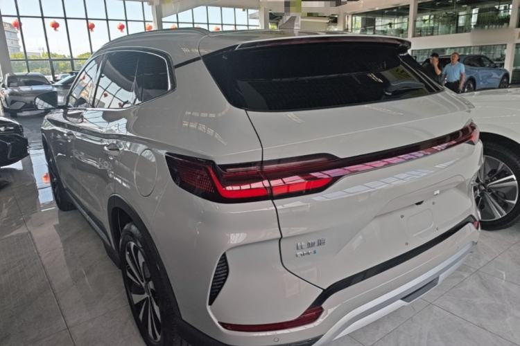 Used BYD Song PLUS New Energy 2024 HONOR Edition DM-i 71km Luxury Model Rear Left 45 Deg