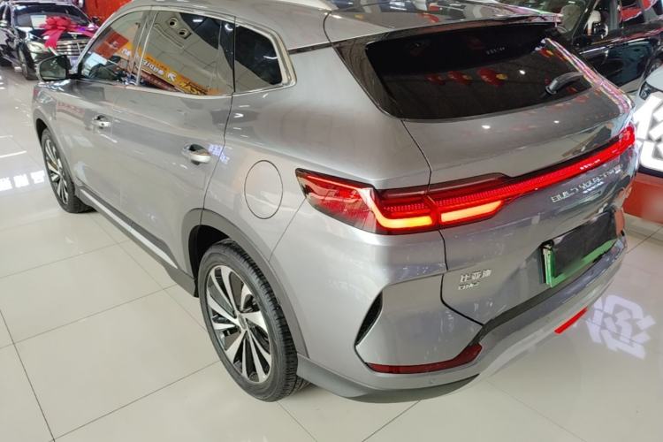 Used BYD Song PLUS New Energy 2024 HONOR Edition DM-i 110km Flagship PLUS Rear Left 45 Deg