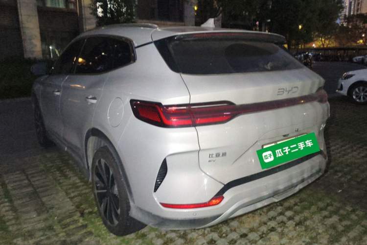 Used BYD Song PLUS New Energy 2024 Honor Edition EV 520km Premium Model Rear Left 45 Deg