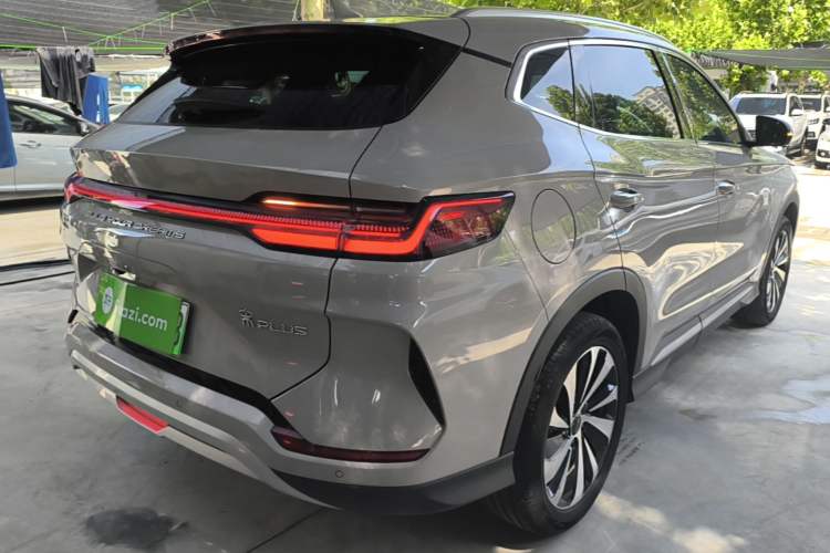 Used BYD Song PLUS New Energy 2024 Honor Edition EV 520km Premium Model Rear Right 45 Deg