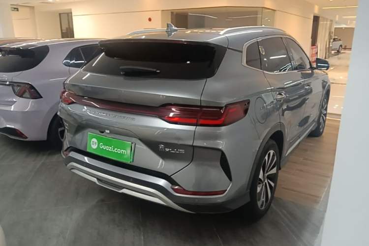 Used BYD Song PLUS New Energy 2024 HONOR Edition DM-i 110km Flagship PLUS Rear Right 45 Deg