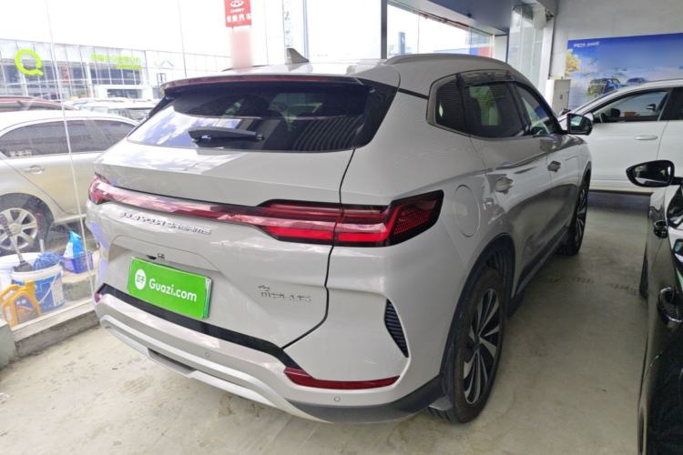 Used BYD Song PLUS New Energy 2024 Honor Edition EV 520km Premium Model Rear Right 45 Deg