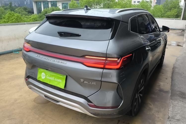 Used BYD Song PLUS New Energy 2024 Honor Edition EV 520km Premium Model Rear Right 45 Deg