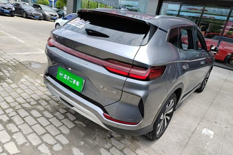Used BYD Song PLUS New Energy 2024 Honor Edition EV 520km Premium Model Rear Right 45 Deg