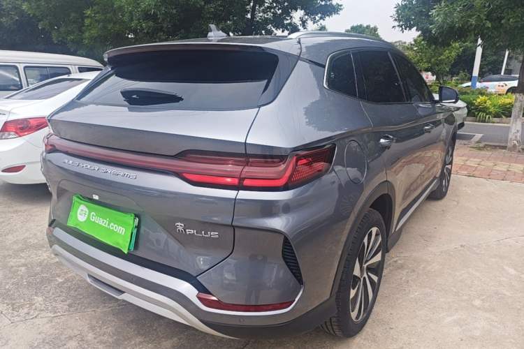 Used BYD Song PLUS New Energy 2024 HONOR Edition DM-i 110km Flagship Model Rear Right 45 Deg