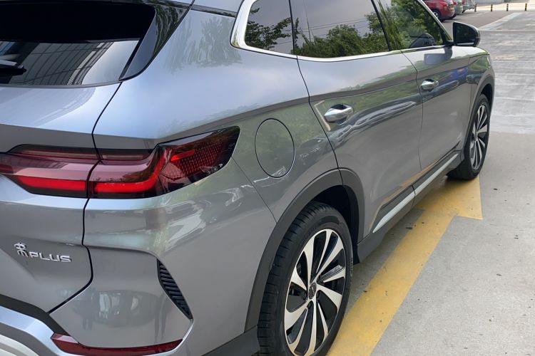 Used BYD Song PLUS New Energy 2024 HONOR Edition DM-i 110km Flagship PLUS Rear Right 45 Deg