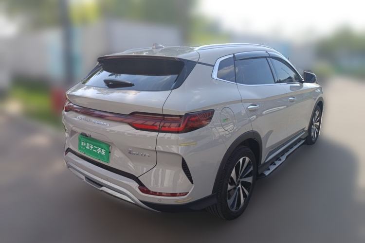 Used BYD Song PLUS New Energy 2024 HONOR Edition DM-i 71km Luxury Model Rear Right 45 Deg