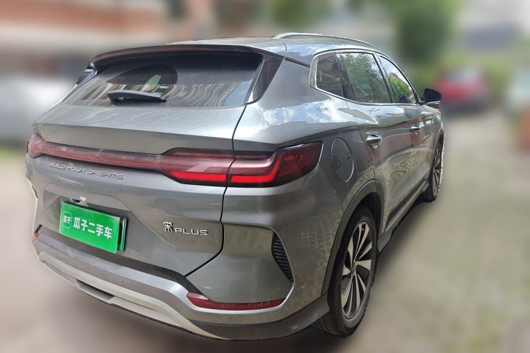 Used BYD Song PLUS New Energy 2024 HONOR Edition DM-i 110km Flagship Model Rear Right 45 Deg