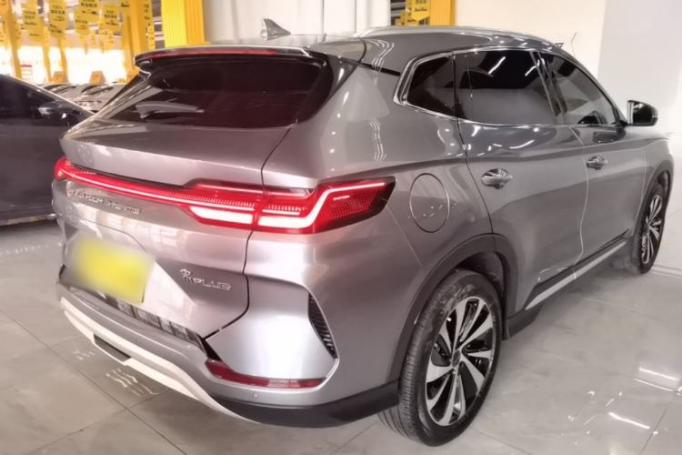 Used BYD Song PLUS New Energy 2024 Honor Edition EV 520km Luxury Model Rear Right 45 Deg